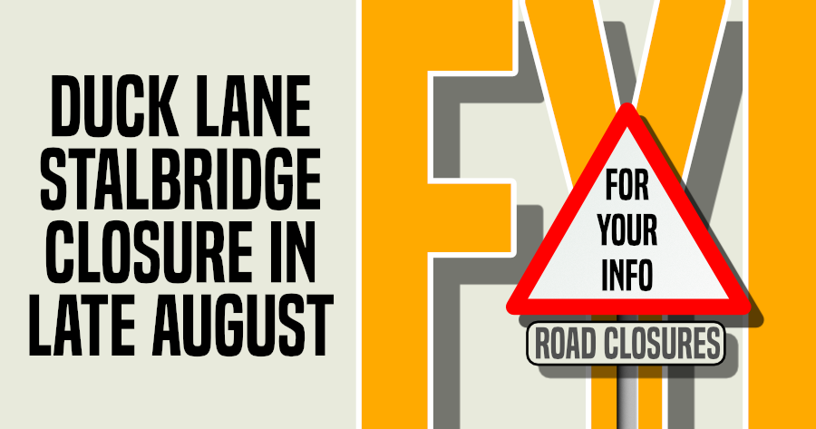 Duck Lane in Stalbridge is due to be closed