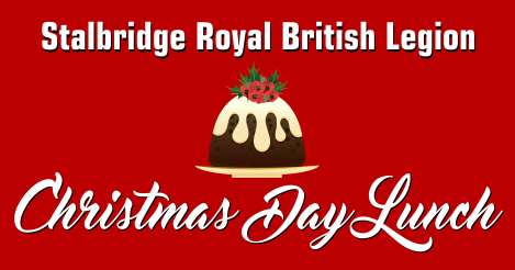 Stalbridge Royal British Legion Christmas Day Lunch